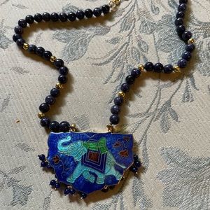 A Cloisonné Choker